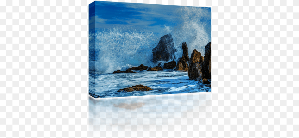 Big Splash At Little Corona Painting, Nature, Outdoors, Sea, Sea Waves Free Transparent Png