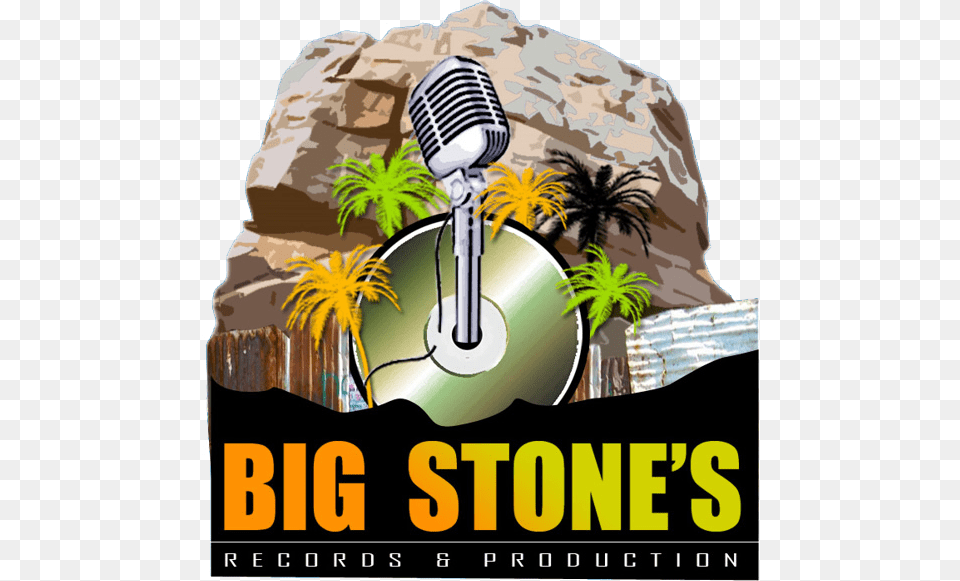 Big Stone Records Amp Productions Big Stone Records, Electrical Device, Microphone, Advertisement, Poster Png