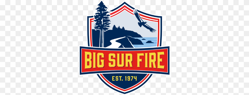 Big Sur Volunteer Fire Brigade, Emblem, Symbol, Logo Free Transparent Png