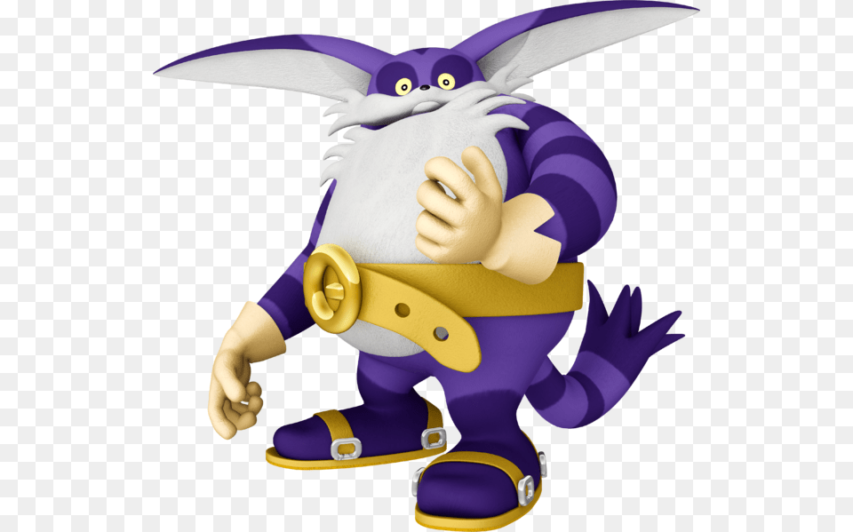 Big The Cat Sonic Amp Sega All Stars, Toy Free Png Download