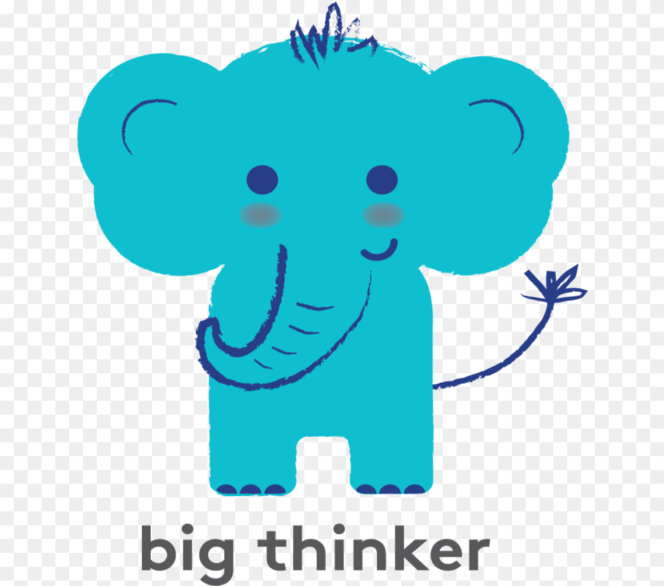 Big Thinker Stibpencils Indian Elephant, Baby, Person, Animal, Wildlife Png