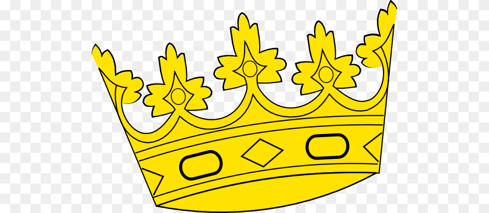Big Tilted Crown Clip Art At Clker Transparent Kings Cartoon Crown, Accessories, Jewelry, Dynamite, Weapon Free Png Download