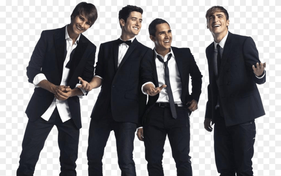 Big Time Rush, Tuxedo, Suit, Person, People Free Png Download