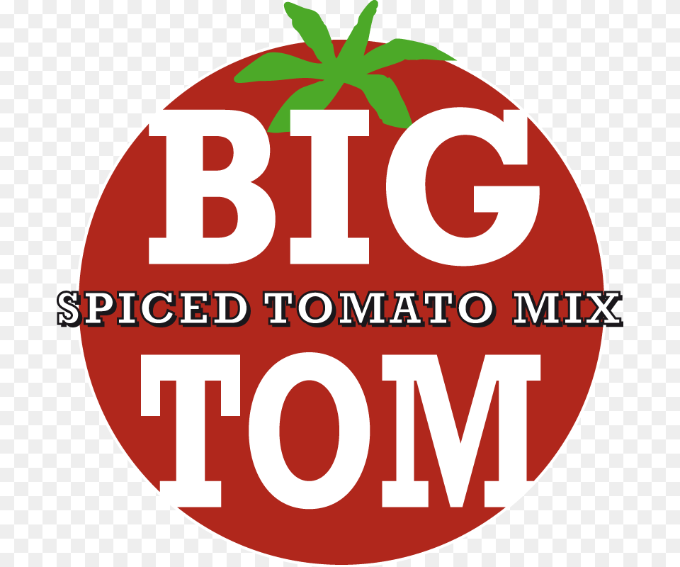 Big Tom Logo Big Tom Spiced Tomato Juice, Berry, First Aid, Food, Fruit Free Png