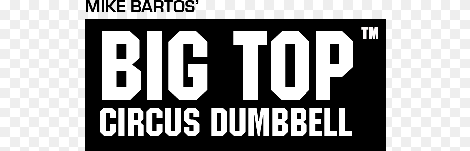 Big Top Circus Dumbbell Poster, Scoreboard, Text Free Transparent Png