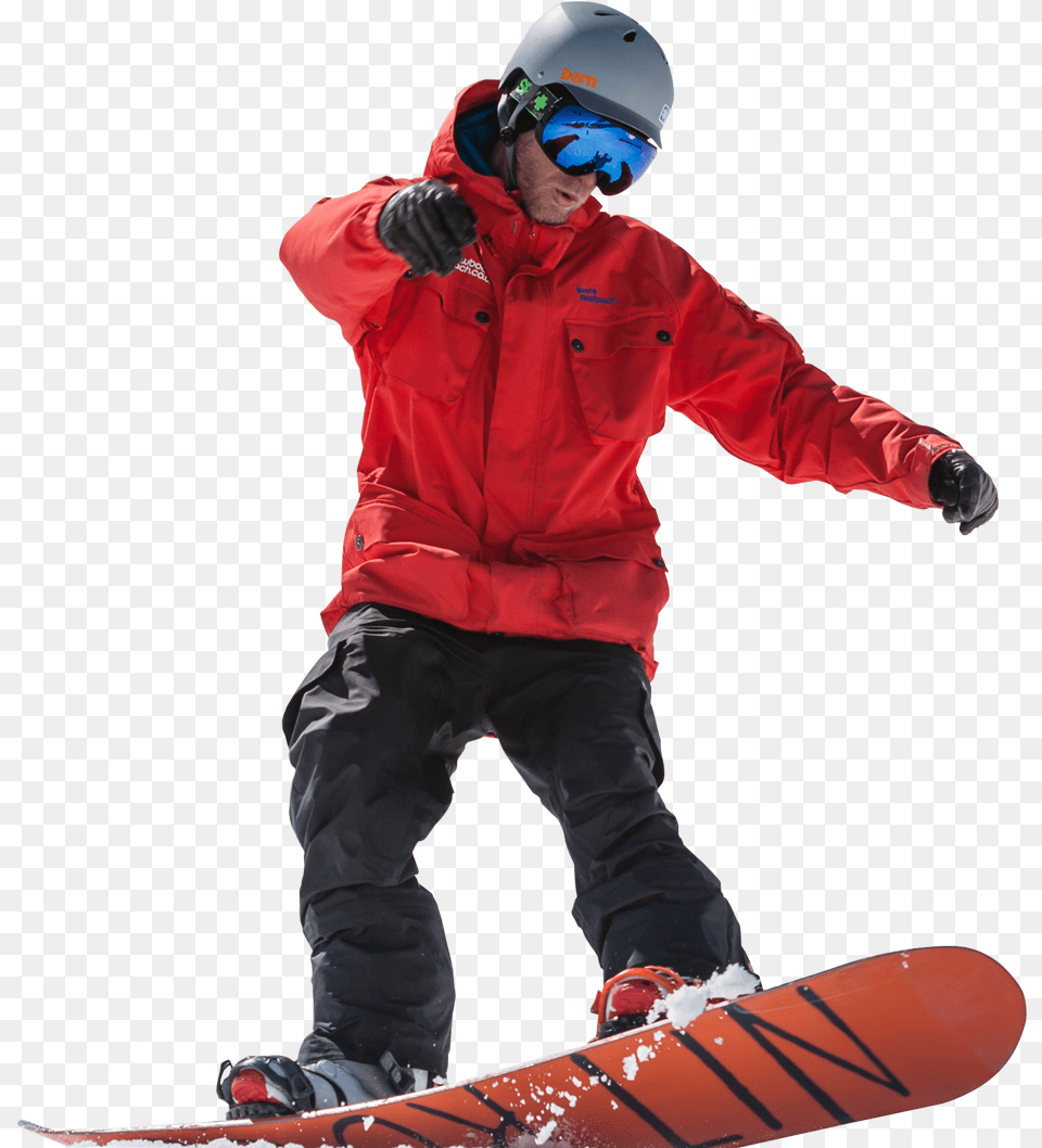 Big Top Snowboarder In Powder Snow Snowboarder Transparent, Adventure, Snowboarding, Person, Outdoors Png Image