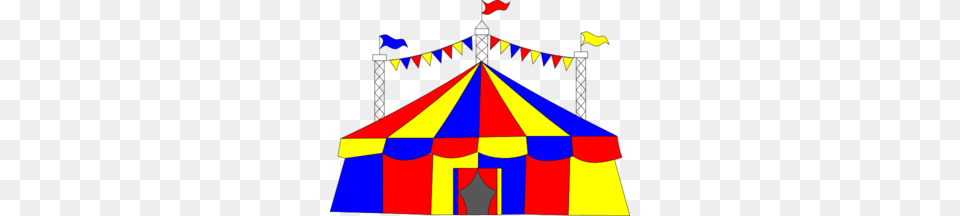 Big Top Tent Clip Art, Circus, Leisure Activities Free Png