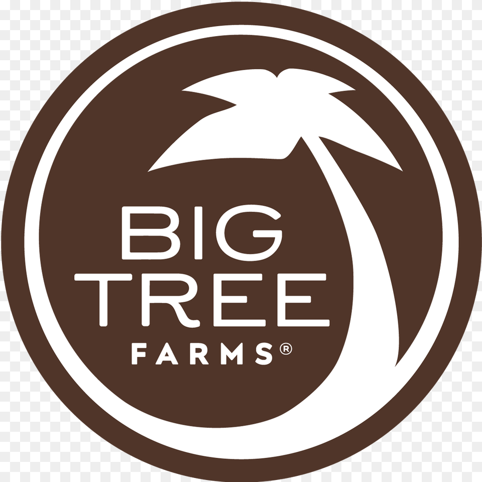 Big Tree Farms Logo, Badge, Symbol, Disk Free Transparent Png
