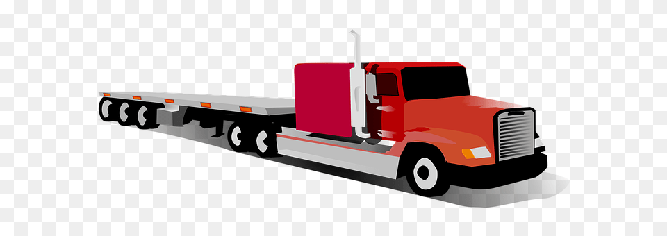 Big Truck Trailer Truck, Transportation, Vehicle Png Image