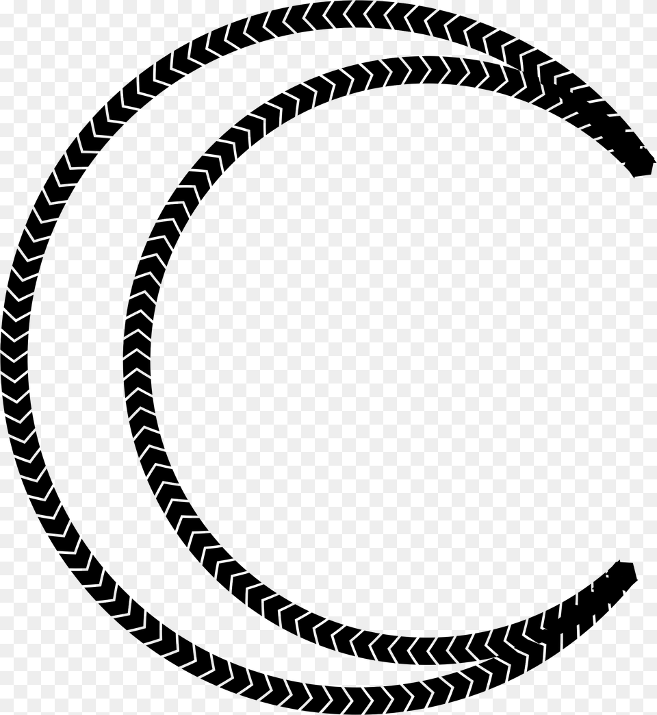 Big Tyre Mark Moon, Gray Png