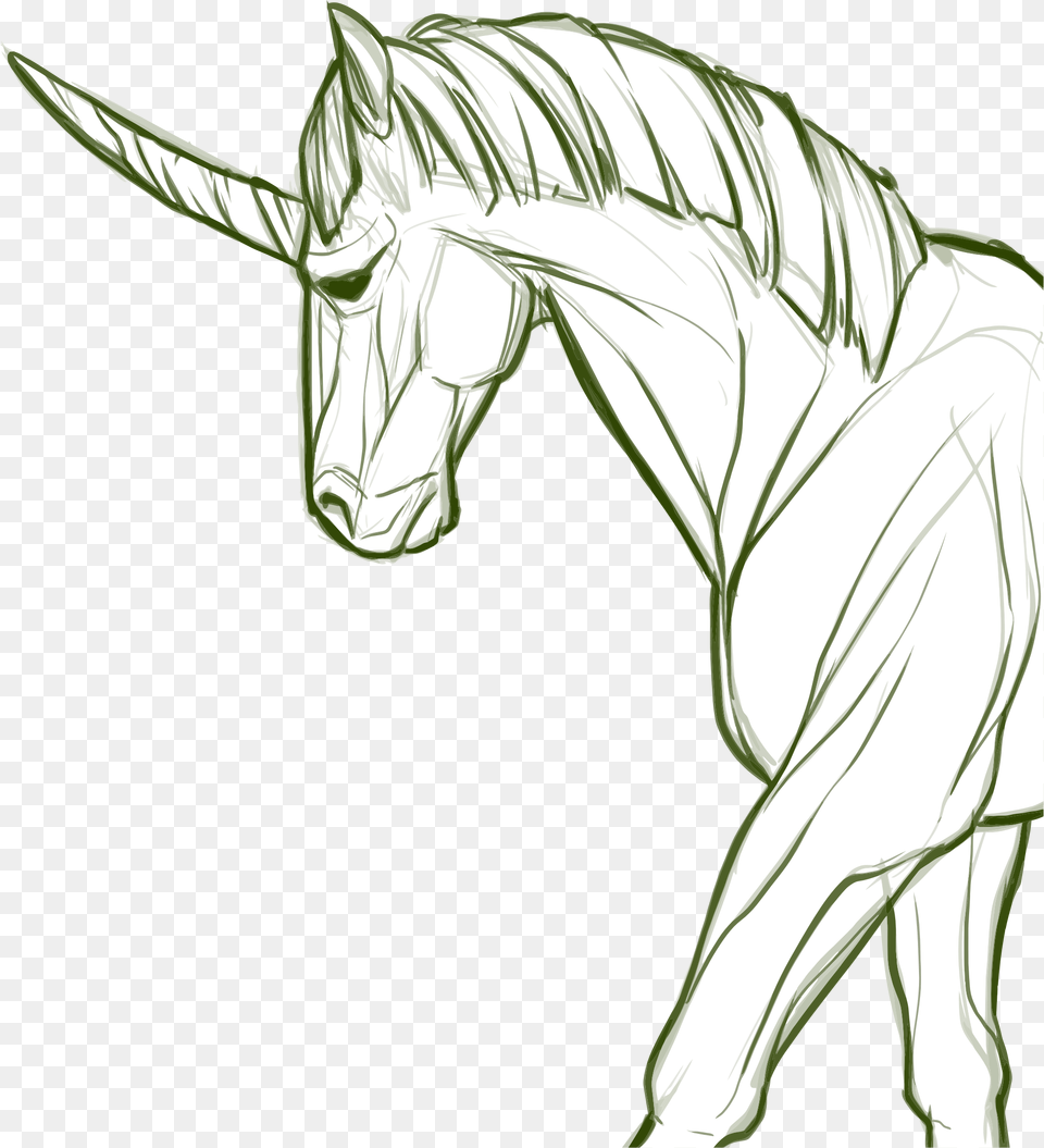 Big Unicornio Dibujo A Lapiz, Art, Drawing, Plant, Animal Png