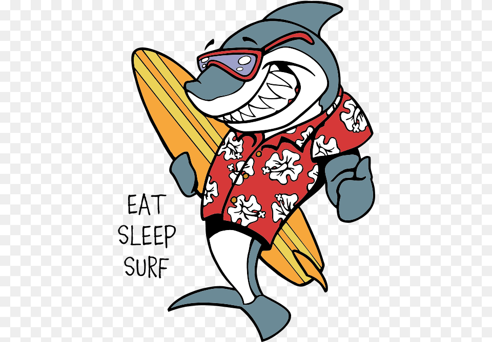 Big Wave Surfing Shark Biarritz Clip Art Surfing Shark Cartoon, Water, Nature, Outdoors, Sea Free Transparent Png
