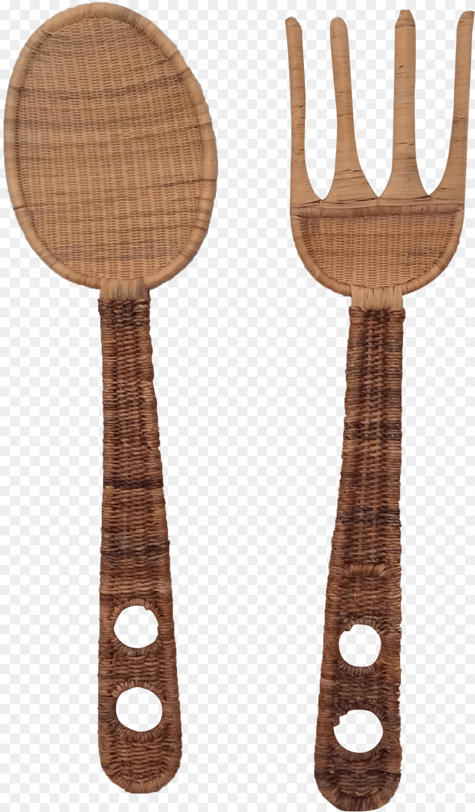 Big Wooden Spoon And Fork Wood, Cutlery, Blade, Weapon, Knife Free Transparent Png