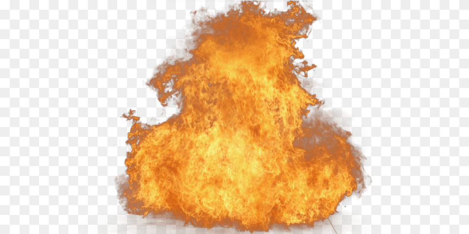 Big Yellow Fire Images Transparent Animated Explosion Gif, Flame, Bonfire Free Png