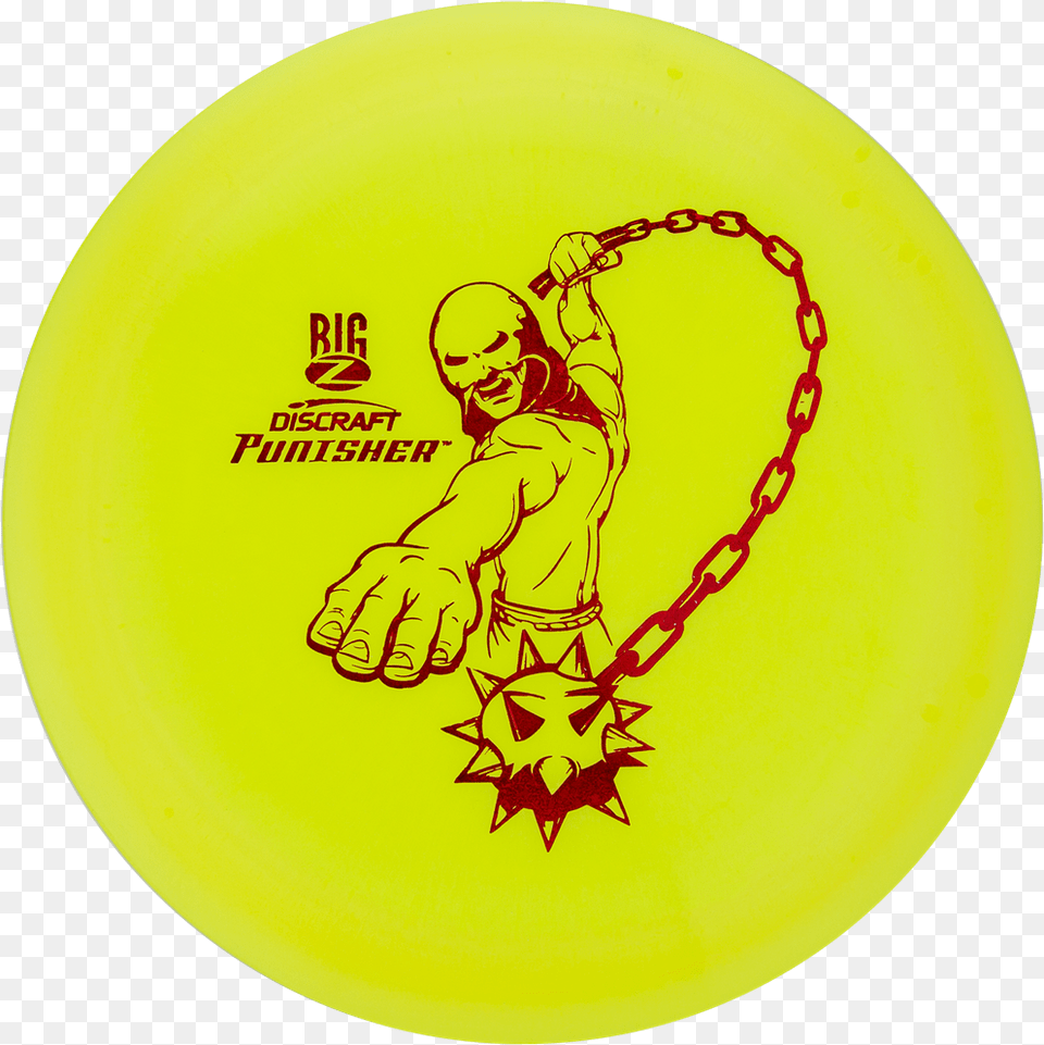 Big Z Punisher Discraft Big Z Punisher, Frisbee, Toy, Adult, Male Png
