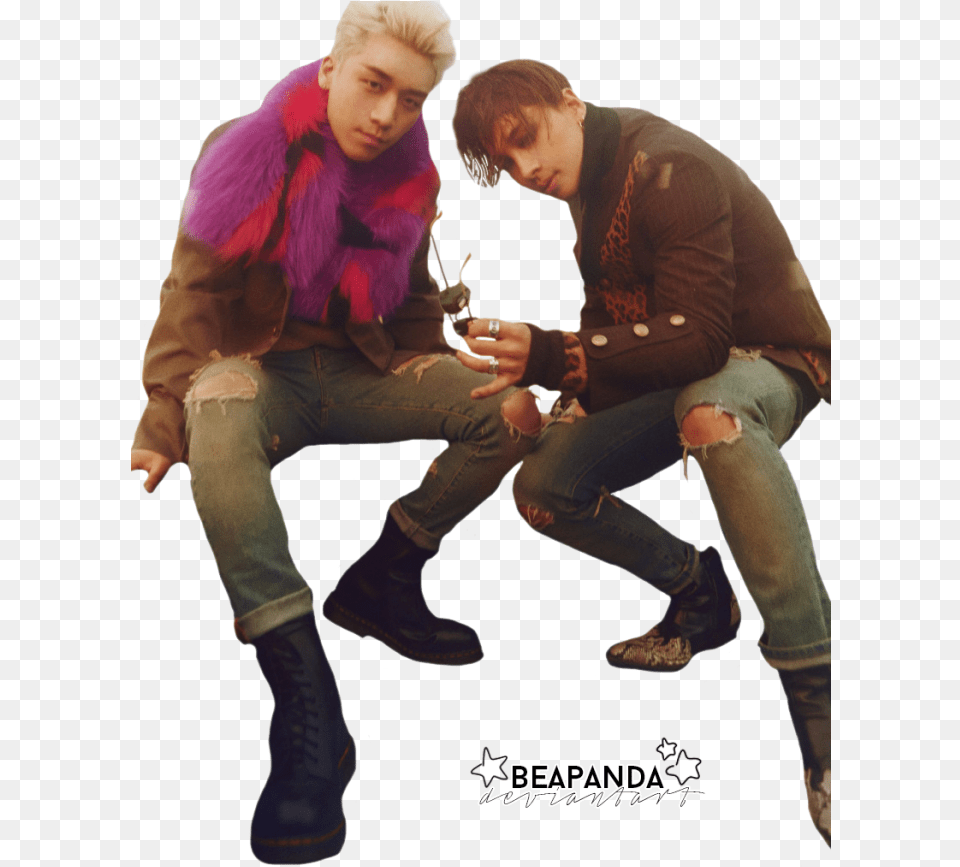 Bigbang Bigbang Big Bang Bigbang 2017 Bigbeng Taeyang And Seungri 2015, Person, Male, Adult, Man Free Png Download