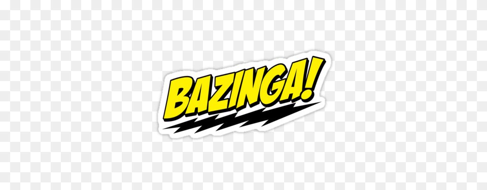 Bigbangtheory Sheldon Cooper Bazinga, Logo, Sticker, Dynamite, Weapon Png