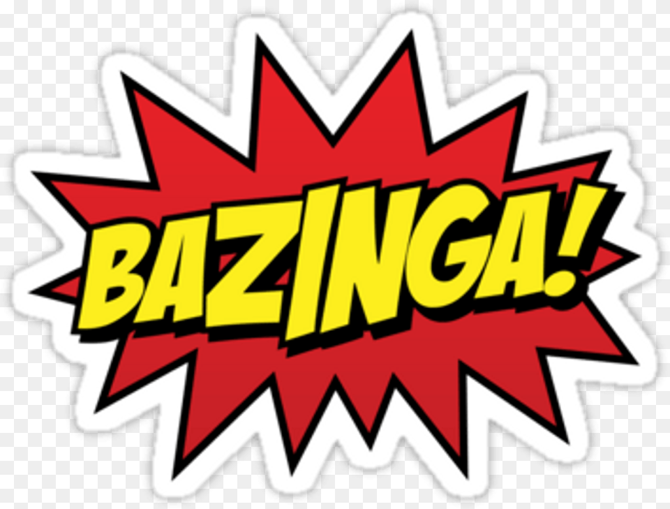 Bigbangtheory Sheldon Cooper Bazinga Big Bang Theory, Sticker, Logo, Scoreboard Free Png