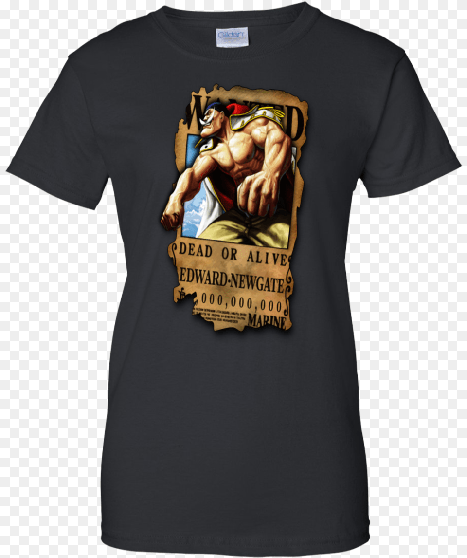 Bigboss Wanted Poster Shirts Bigboss Wanted Poster One Piece Tshirt, Clothing, T-shirt, Adult, Male Free Png