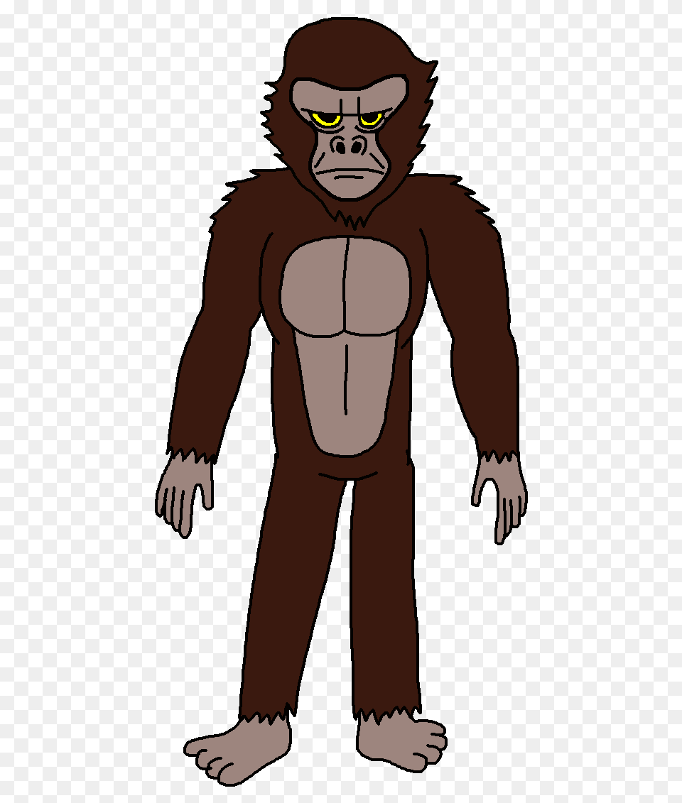 Bigfoot, Person, Face, Head, Animal Free Transparent Png