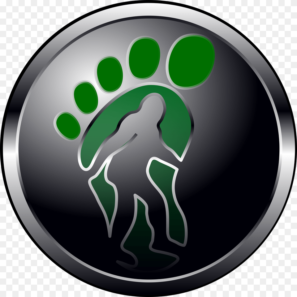 Bigfoot Button Portable Network Graphics, Disk Free Png