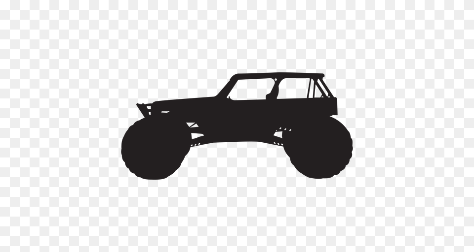 Bigfoot Car Silhouette, Transportation, Vehicle Free Png