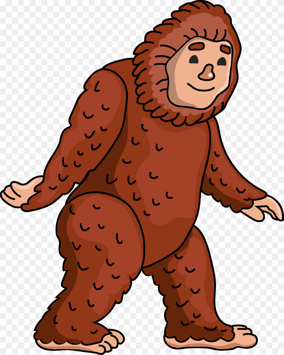 Bigfoot Clipart, Baby, Person, Face, Head Free Png Download