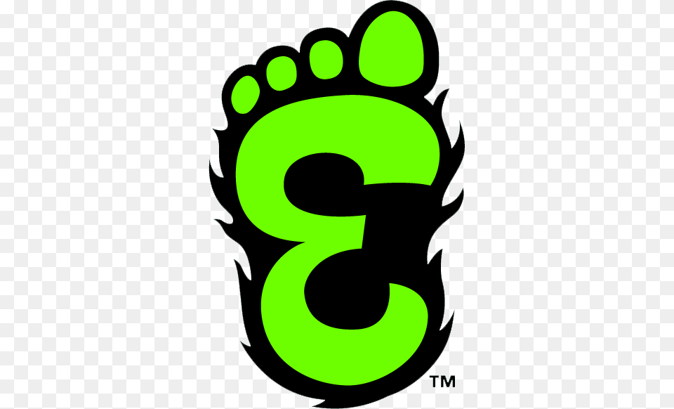 Bigfoot Is Real The Story Behind The Eugene Emeralds Chris, Symbol, Number, Text, Green Png