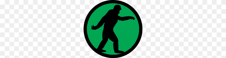 Bigfoot Paintings, Silhouette, Adult, Male, Man Png Image