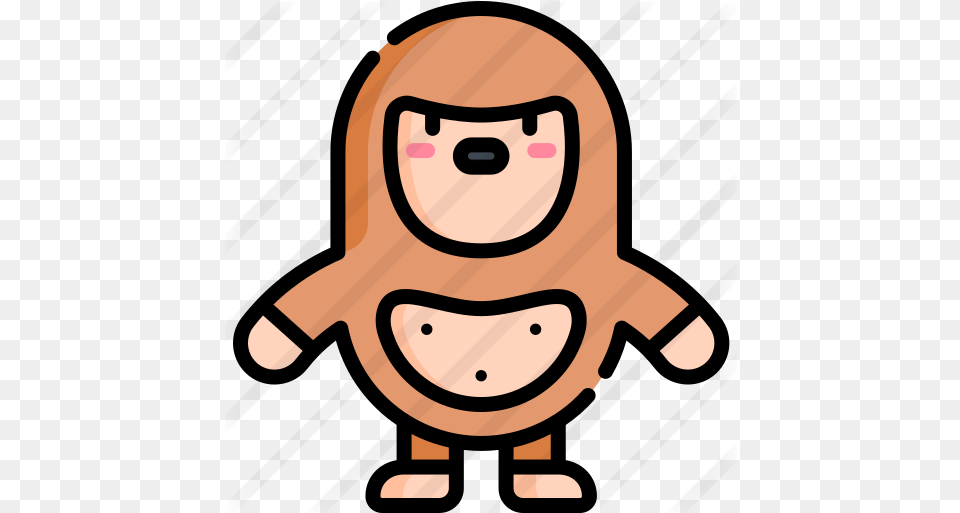 Bigfoot People Icons Clip Art, Plush, Toy, Baby, Person Free Png Download