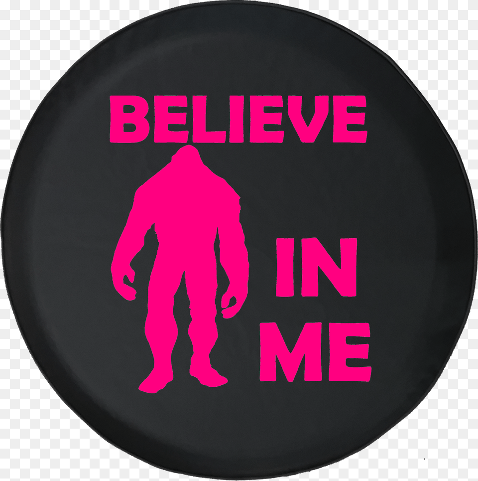 Bigfoot Sasquatch Believe In Me Yeti Squatch Hunting Riddim, Badge, Logo, Symbol, Baby Free Png Download