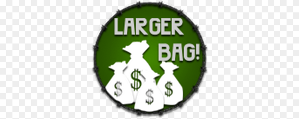 Bigger Duffel Bag Bigger Duffel Bag Roblox, Recycling Symbol, Symbol, Disk Png Image