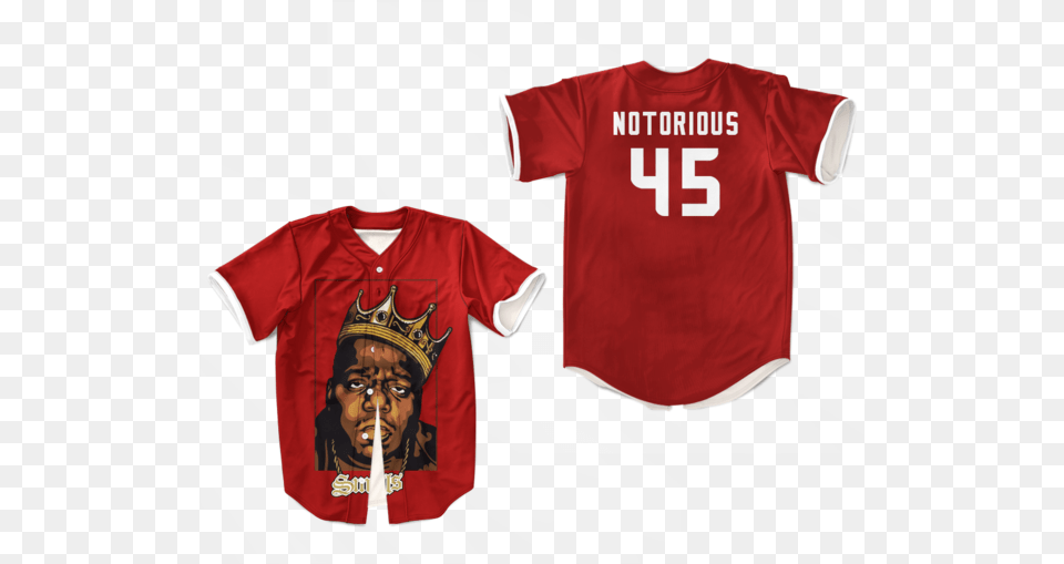 Biggie Crown, Clothing, T-shirt, Shirt, Face Free Transparent Png