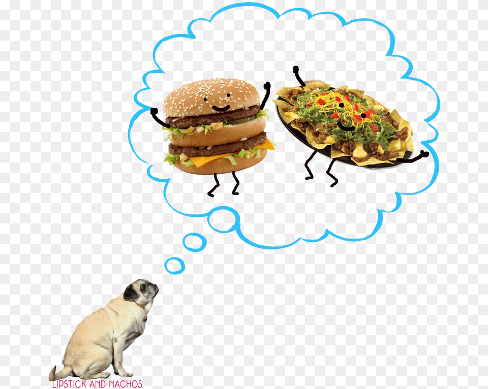 Biggie Mac Nachos Lipstick Big Mac Value Meal, Burger, Food, Lunch, Animal Free Transparent Png