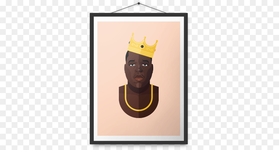 Biggie Smalls Poster Product, Accessories, Jewelry, Adult, Male Png Image