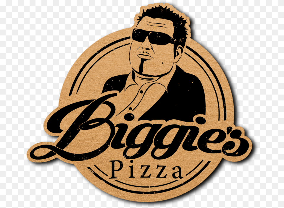 Biggies Pizza Biggie, Accessories, Sunglasses, Logo, Face Free Png