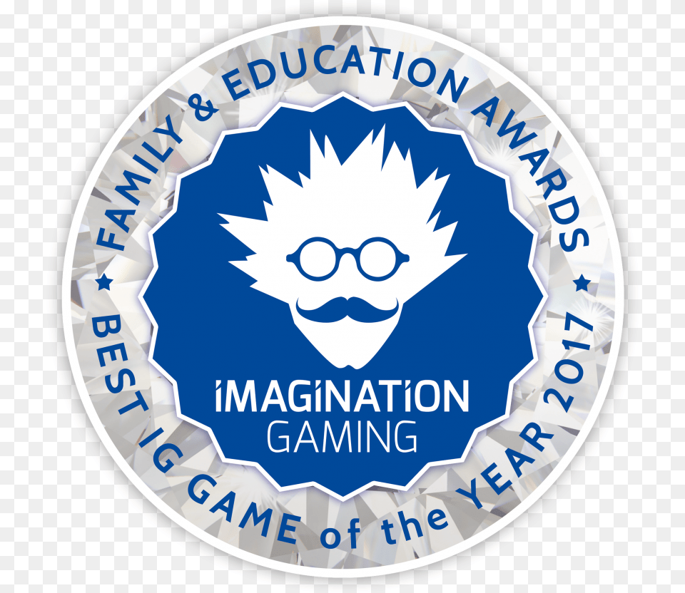 Biggy Award Imagination Gaming Family Gaming Award 2018, Symbol, Logo, Badge, Glasses Free Transparent Png