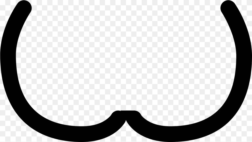 Bigote Dal Icon Bigode Dali, Gray Free Png