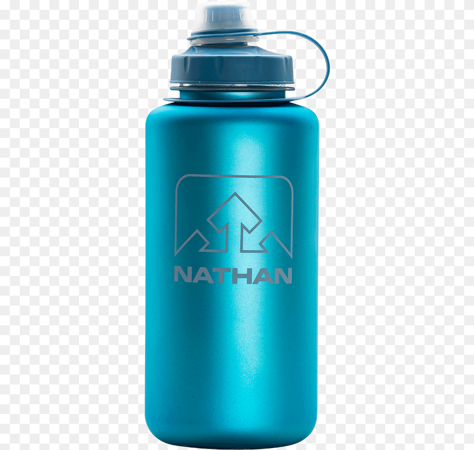 Bigshot 1 Liter Hydration Bottleclass Nathan 1 Liter Water Bottle Blue, Water Bottle, Shaker Png Image
