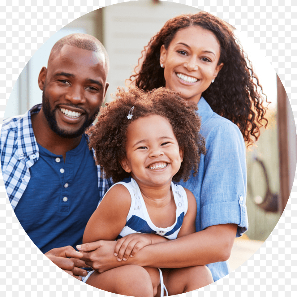 Bigstock Young Black Family Embracing O Outside Smiling Black Family, Smile, Face, Portrait, Photography Free Transparent Png