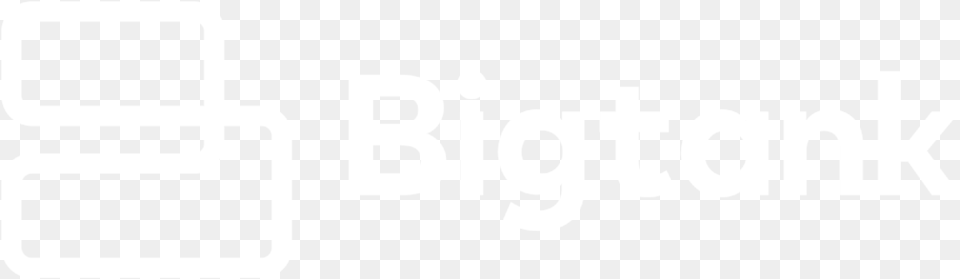Bigtank Logo White, Text Free Transparent Png