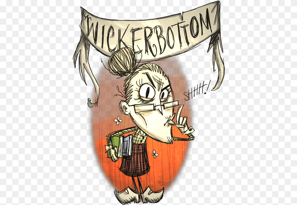 Bigwickerbottom Don T Starve Shipwrecked Wickerbottom, Book, Comics, Publication, Person Free Png