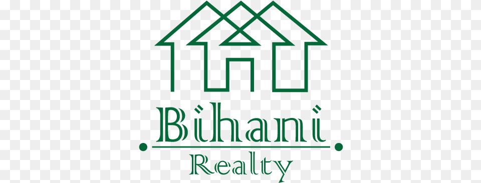 Bihani Realty Real Estate Logo Design Garden, Green, Neighborhood, Text Free Png Download