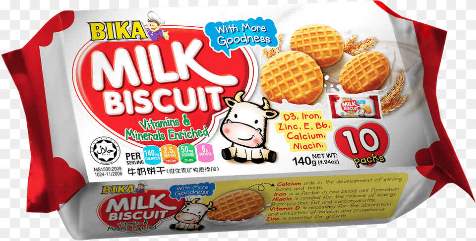 Bika Milk Biscuit, Waffle, Food, Snack, Animal Png