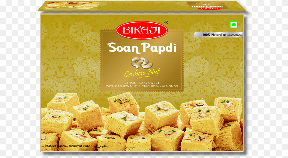 Bikaji Manbhavan Soan Papdi, Bread, Cornbread, Food, Sandwich Free Transparent Png