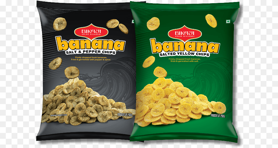 Bikaji Namkeen Banana Chips, Food, Fruit, Plant, Produce Free Png