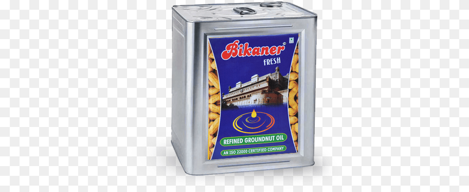 Bikaner Fresh Refined Groundnut Oil Oil, Tin, Can Free Transparent Png
