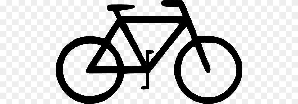 Bike Bicycle Clip Art Blue, Transportation, Vehicle, Stencil Png