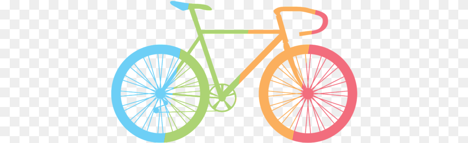 Bike Black Fixed, Machine, Wheel, Bicycle, Transportation Png Image