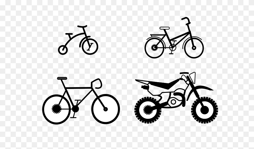 Bike Clipart Small, Text Free Transparent Png